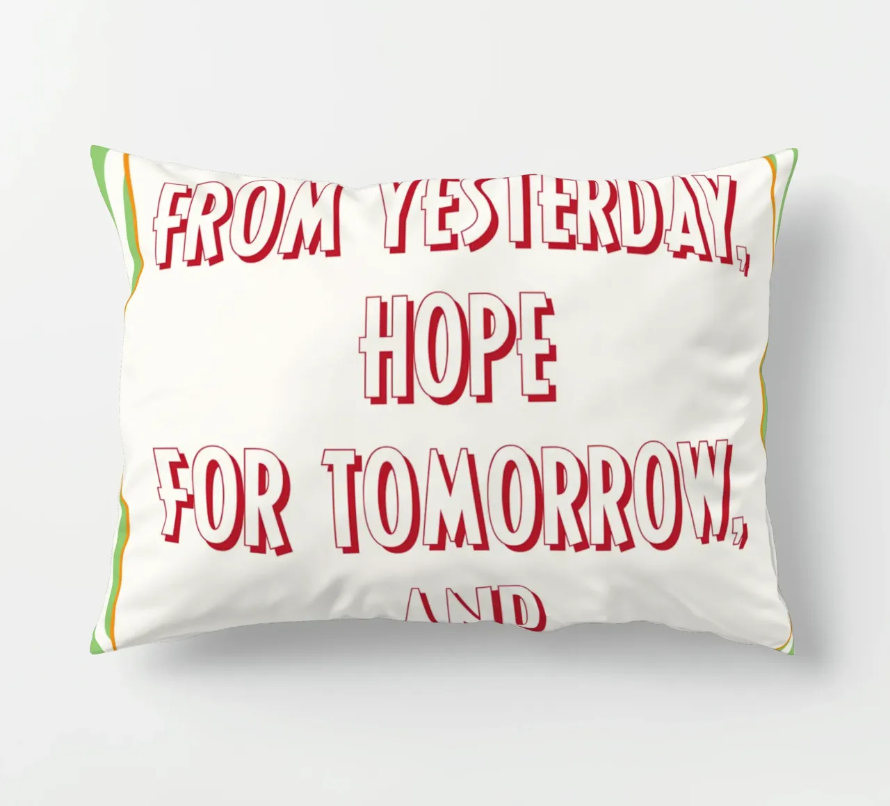 vivere per oggi cuscino da Shillas