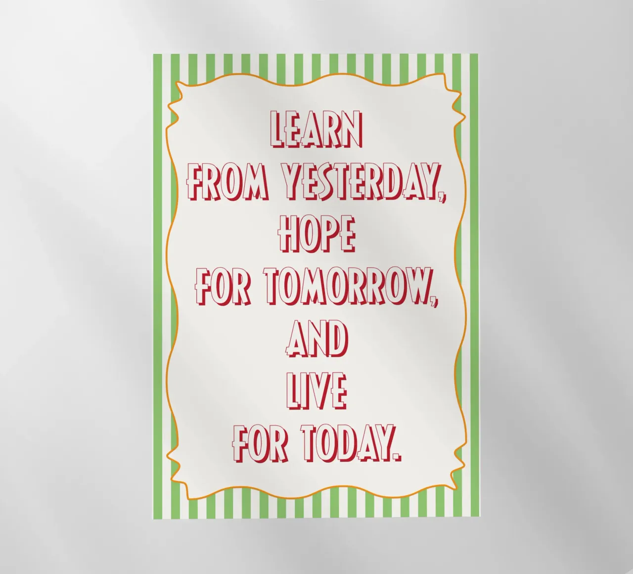 vivere per oggi pellicola backlit da Shillas