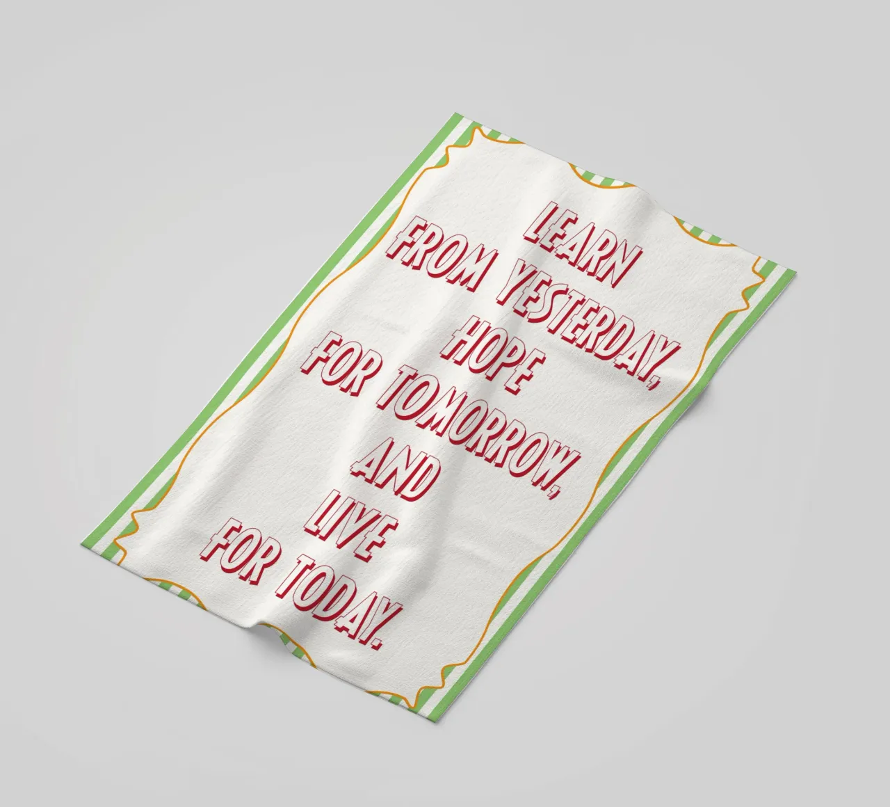 vivere per oggi telo mare da Shillas