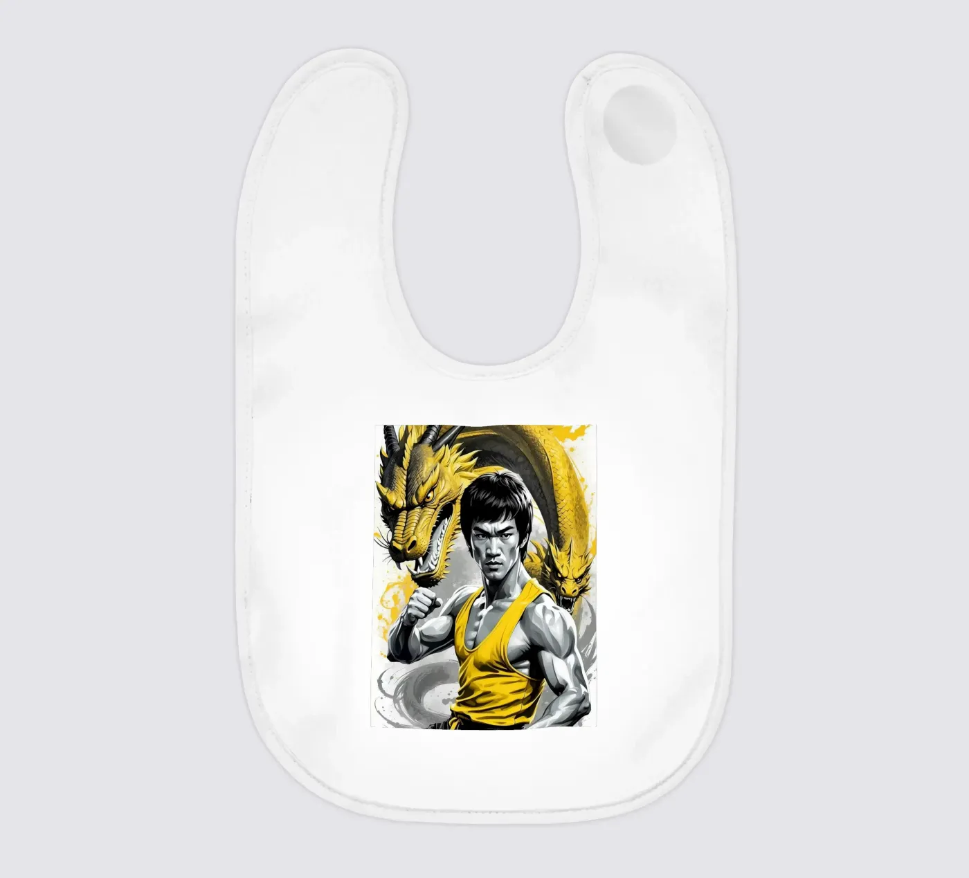 Bruce Lee bavaglino da 🎁 NOBELART
