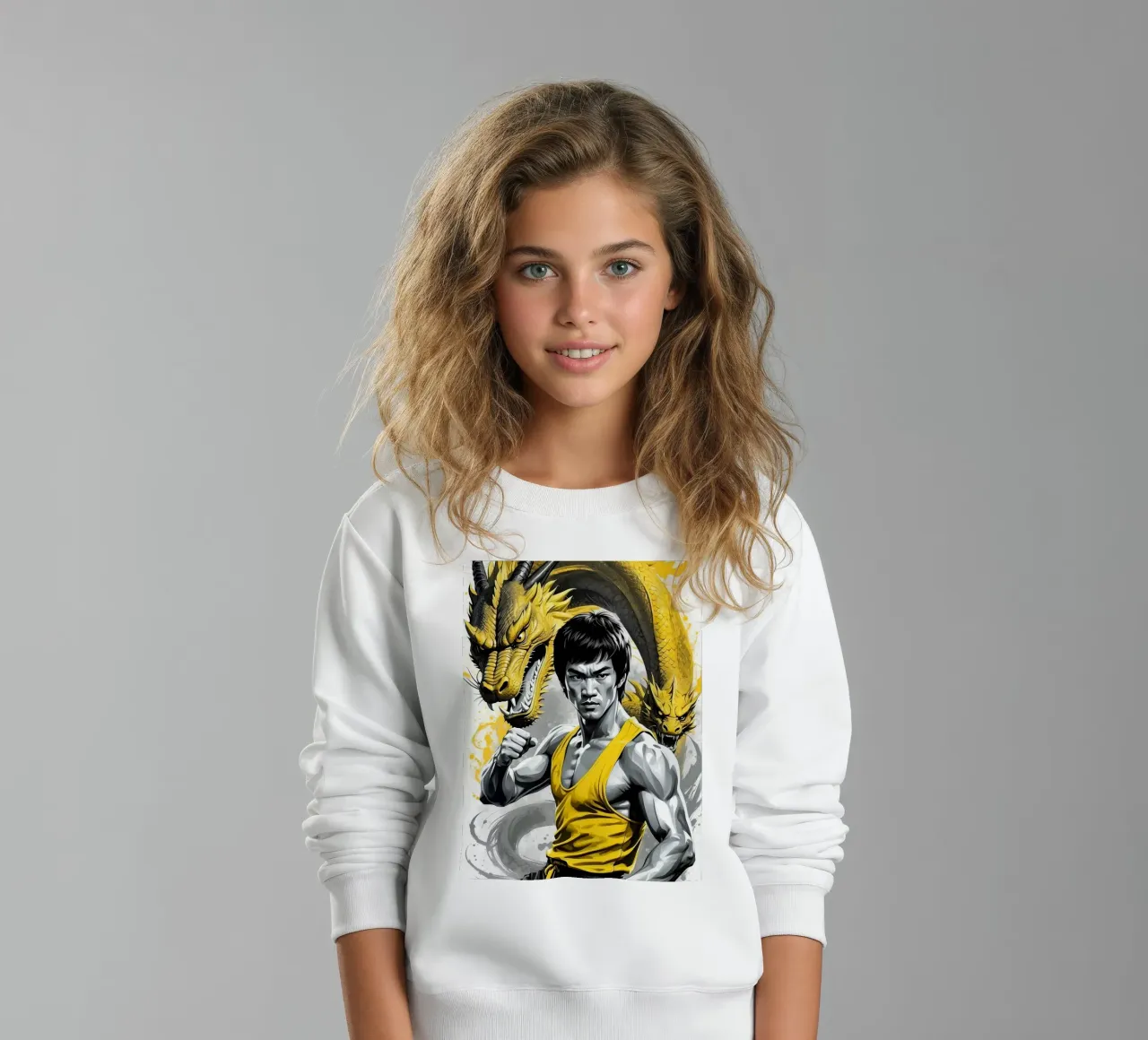 Bruce Lee felpa bambino da 🎁 ARTVI-SHOP