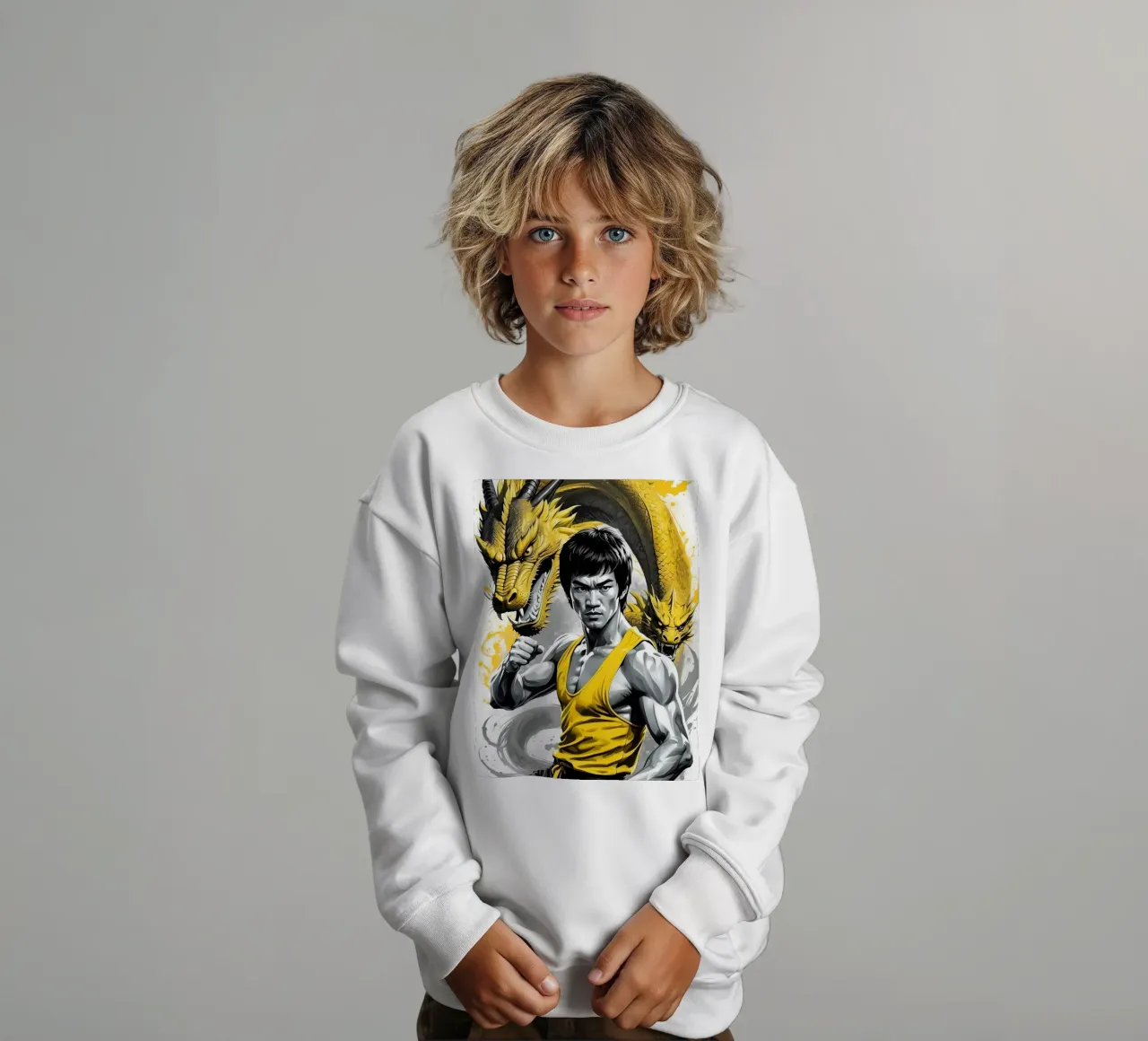 Bruce Lee felpa bambino da 🎁 ARTVI-SHOP