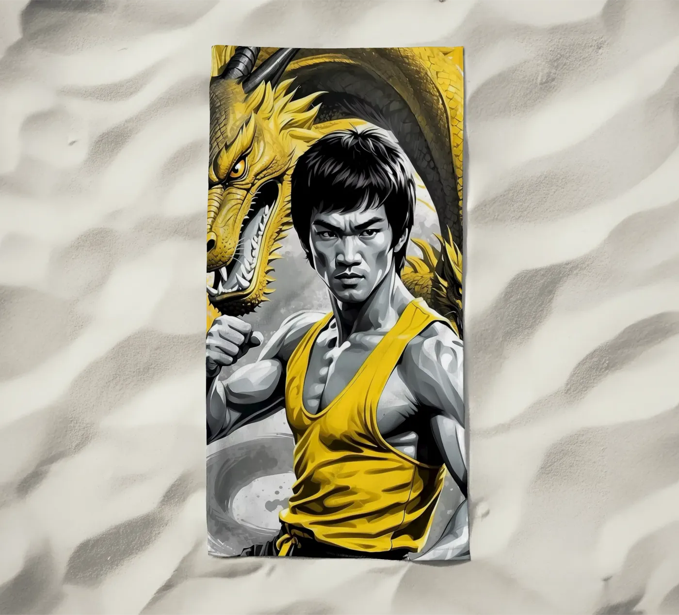 Bruce Lee telo mare da 🎁 NOBELART