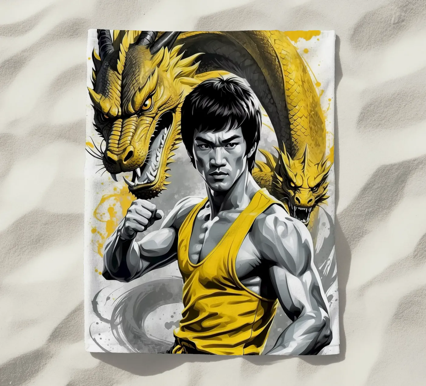 Bruce Lee telo mare da 🎁 NOBELART