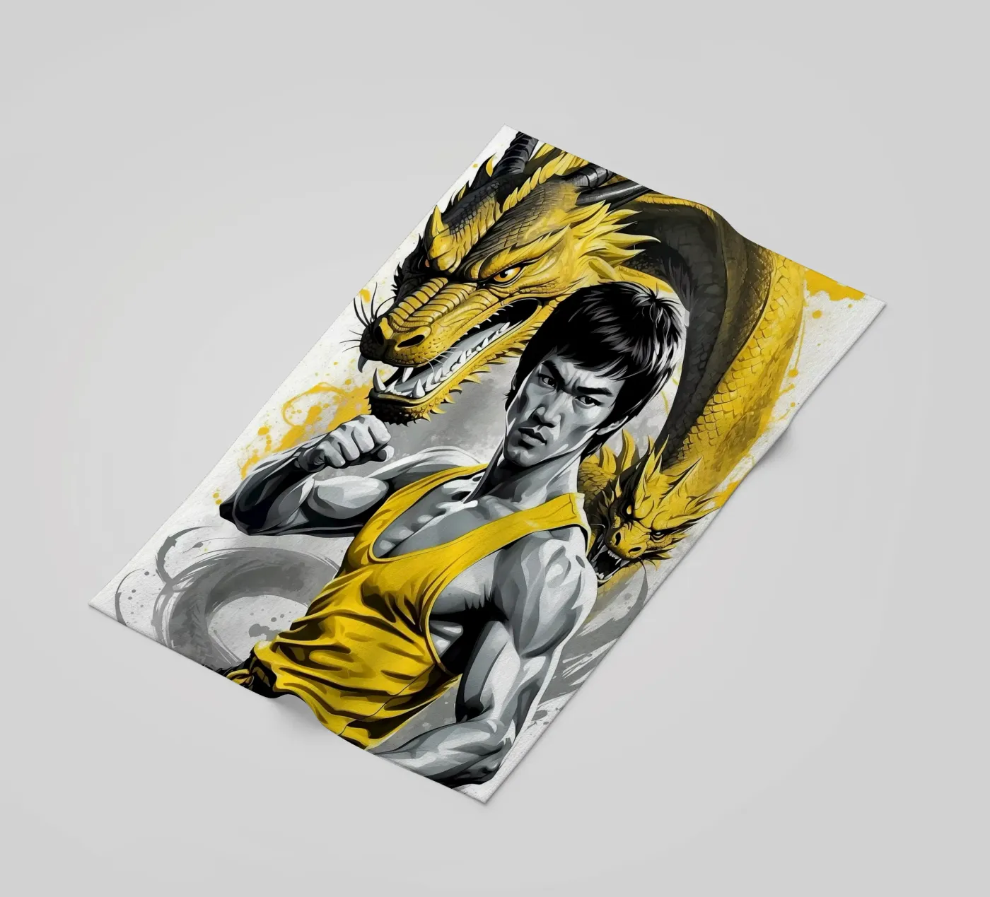 Bruce Lee telo mare da 🎁 NOBELART