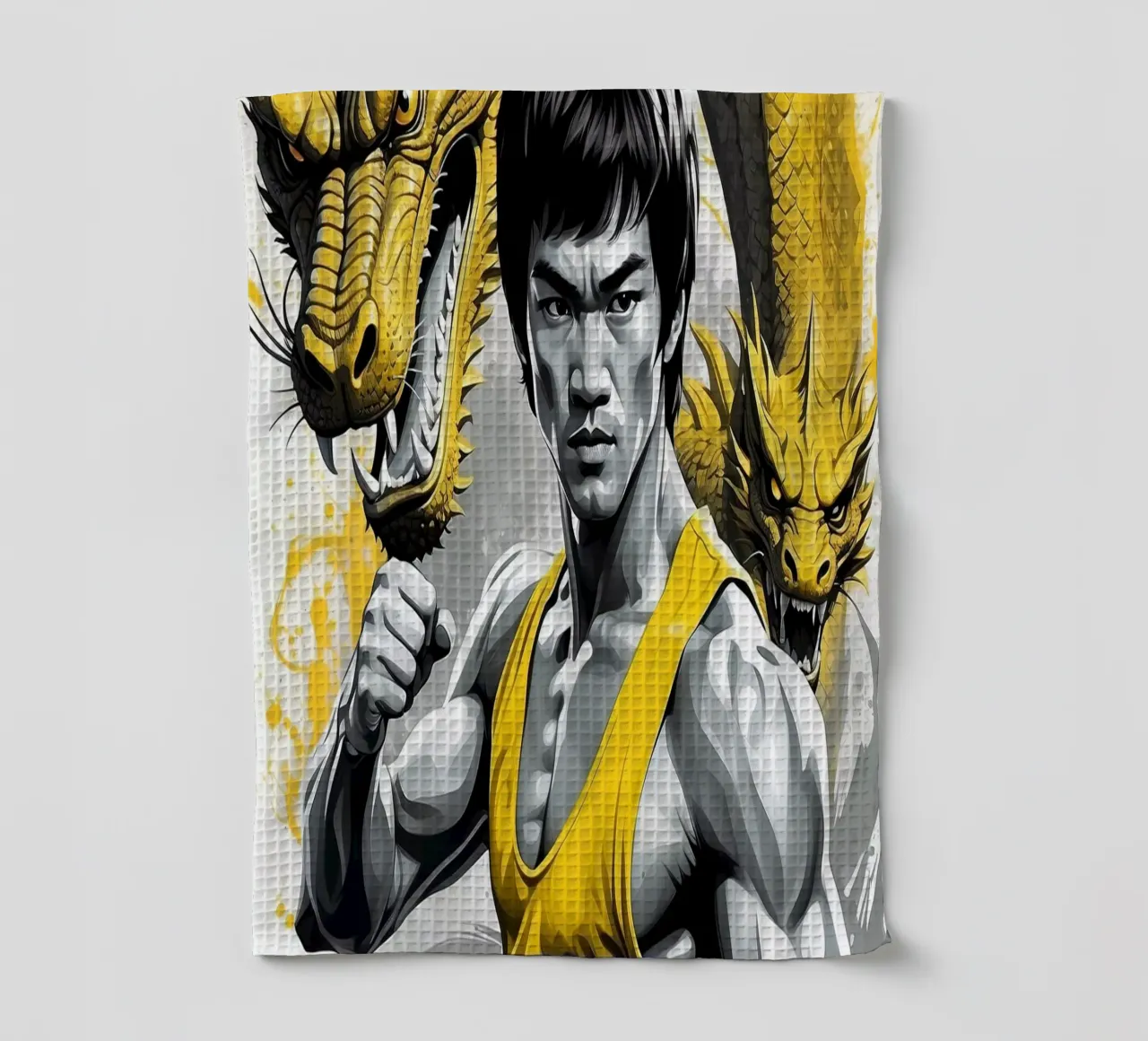 Bruce Lee canovaccio da cucina da 🎁 ARTVI-SHOP