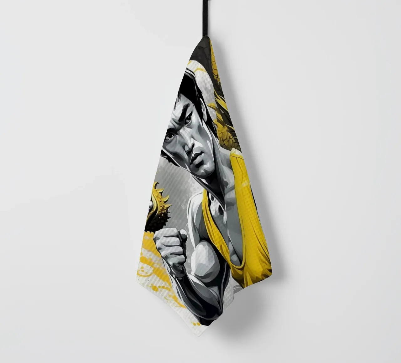 Bruce Lee canovaccio da cucina da 🎁 ARTVI-SHOP