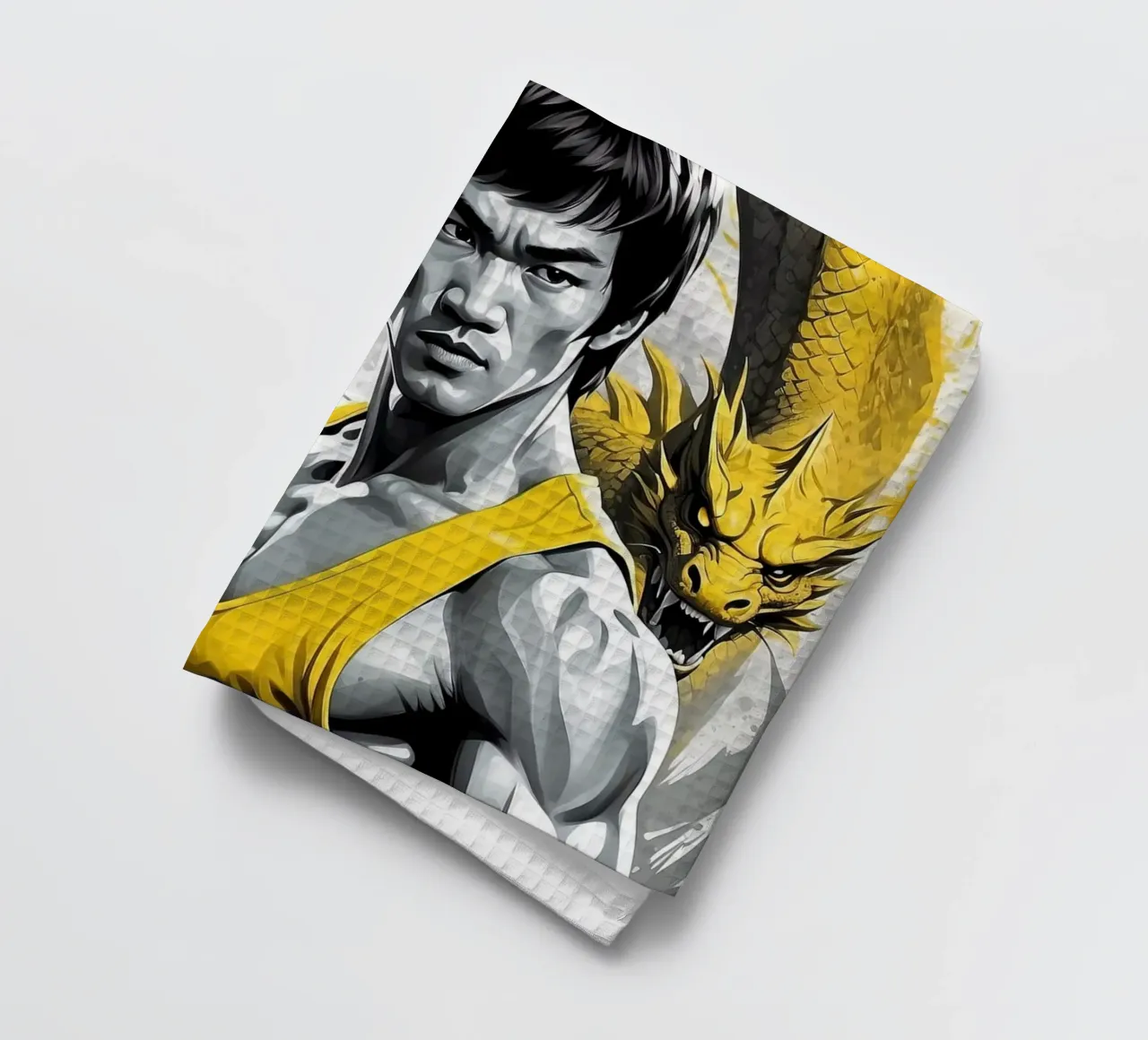 Bruce Lee canovaccio da cucina da 🎁 ARTVI-SHOP