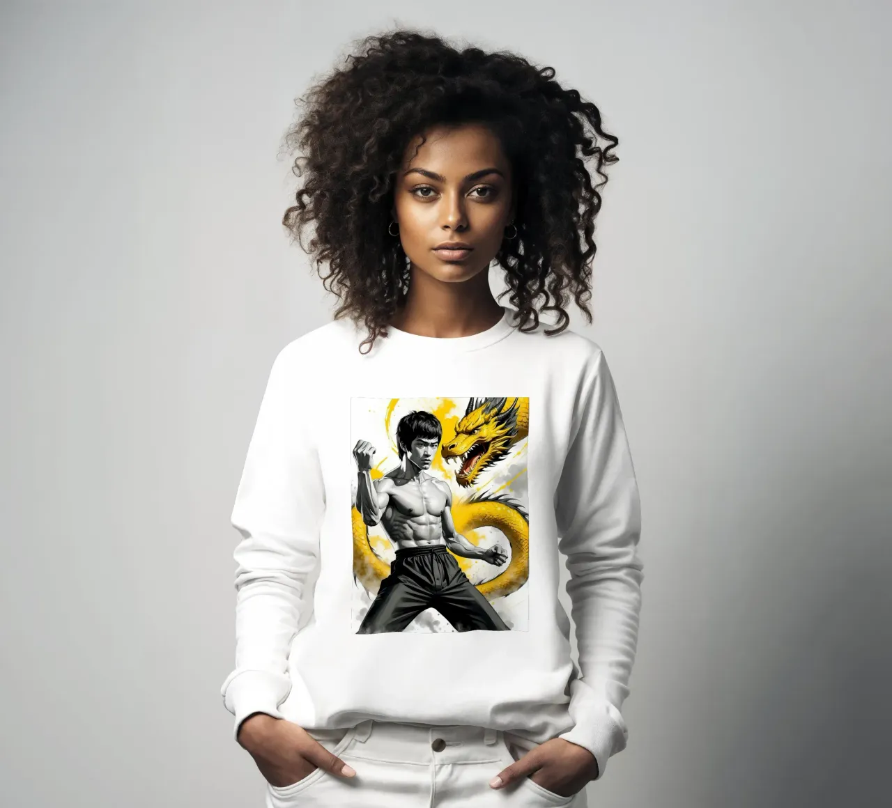 Bruce Lee felpa da ARTVI-SHOP