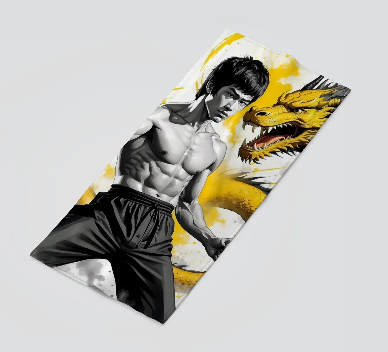 Bruce Lee telo mare da 🎁 NOBELART