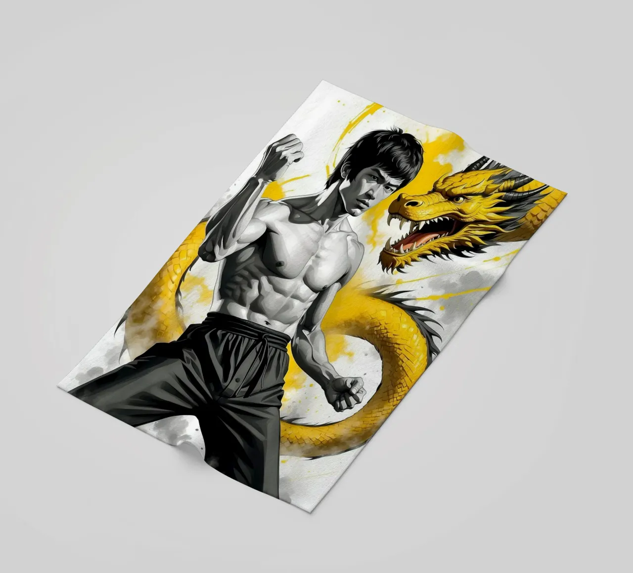 Bruce Lee telo mare da 🎁 NOBELART