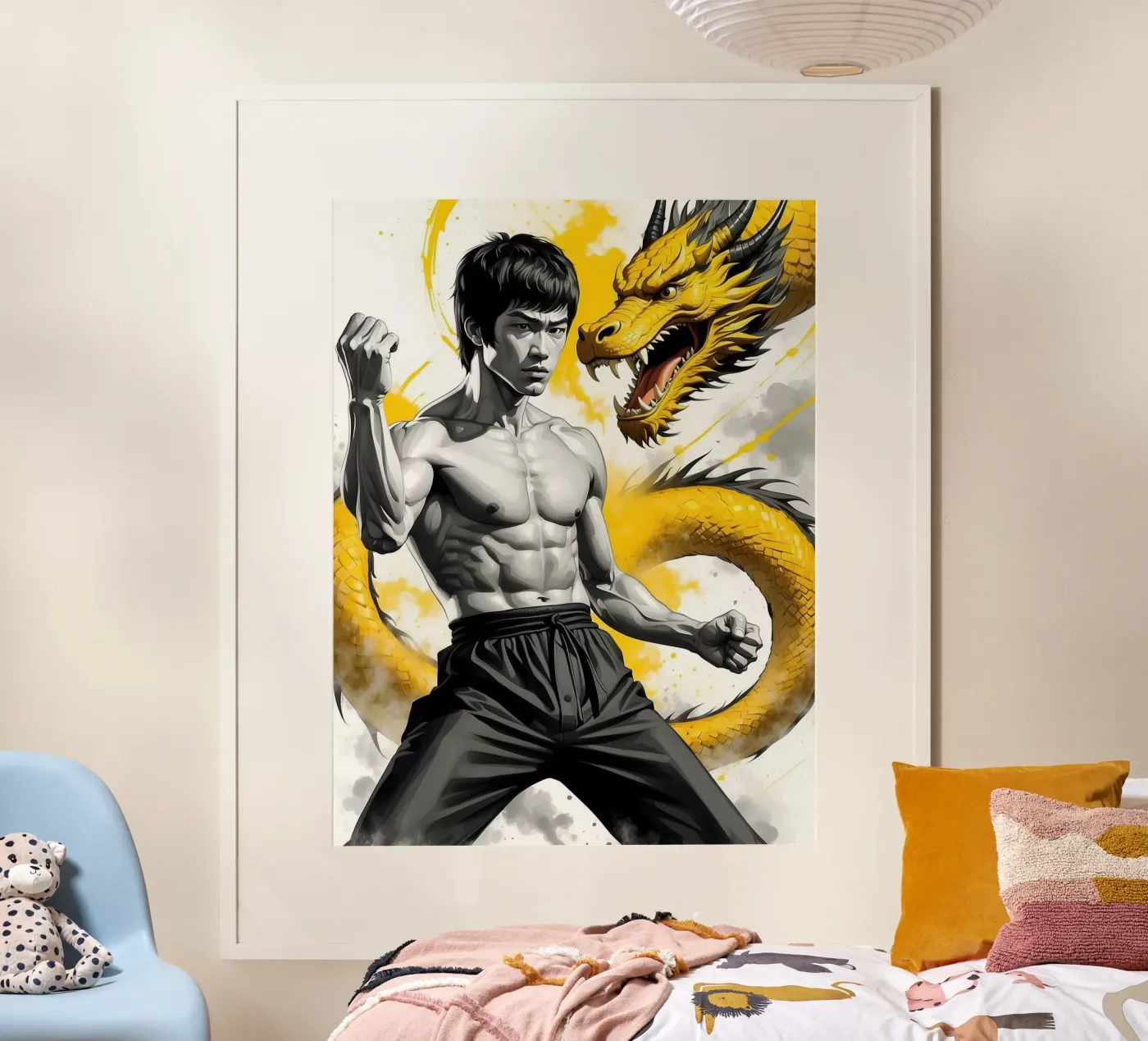 Bruce Lee poster by đ NOBELART