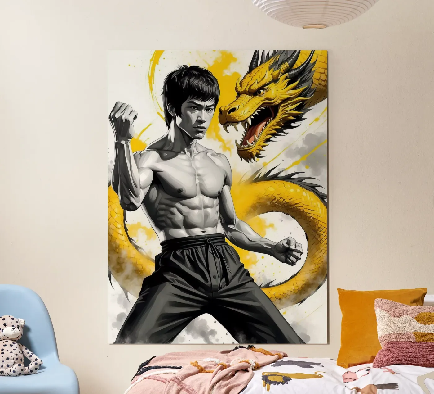 Bruce Lee poster by đ NOBELART
