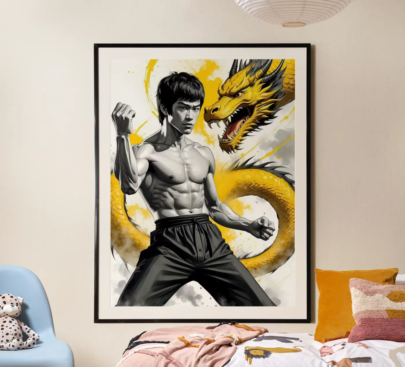 Bruce Lee poster by đ NOBELART