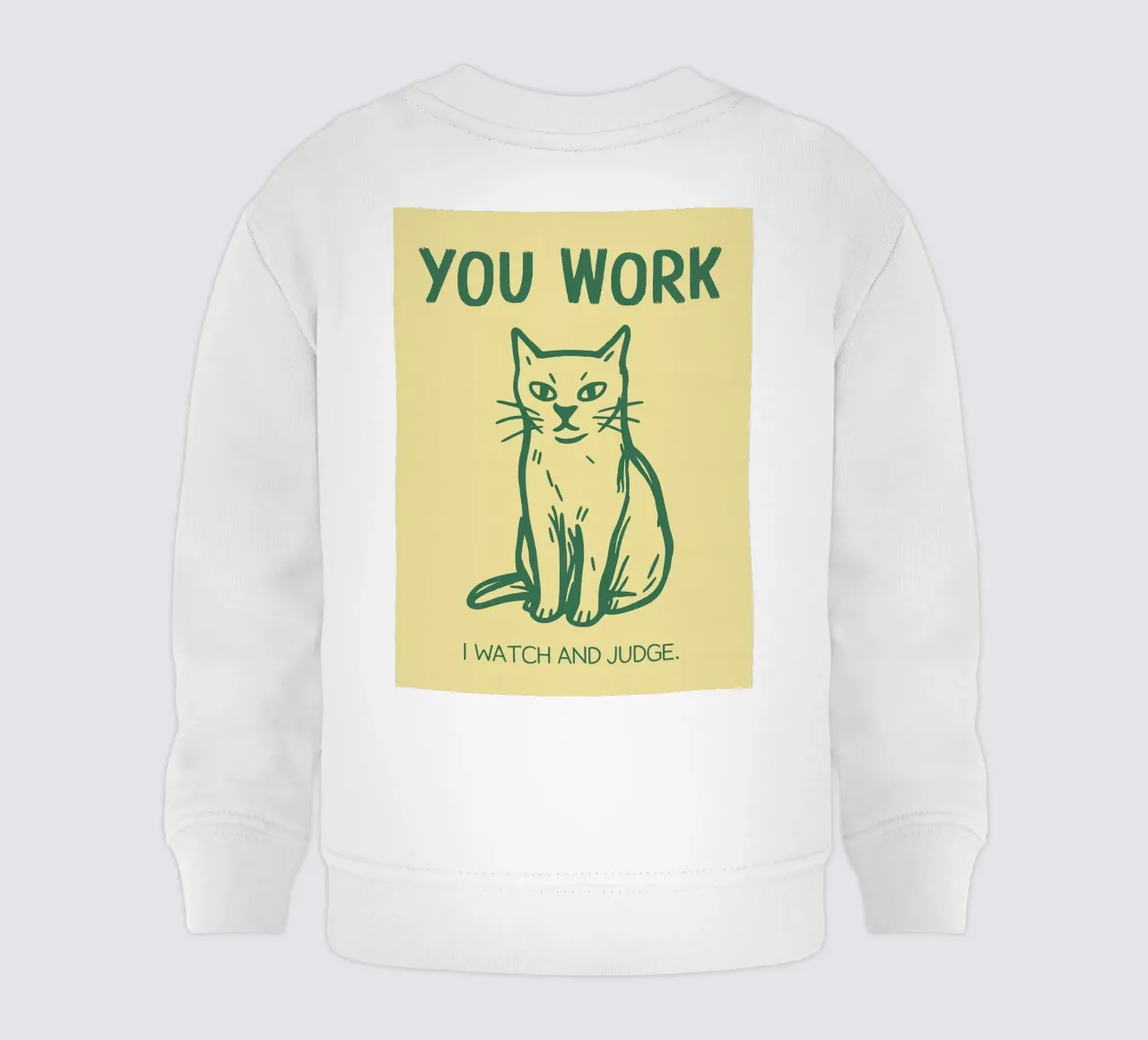 guardo e giudico felpa neonato da Shillas