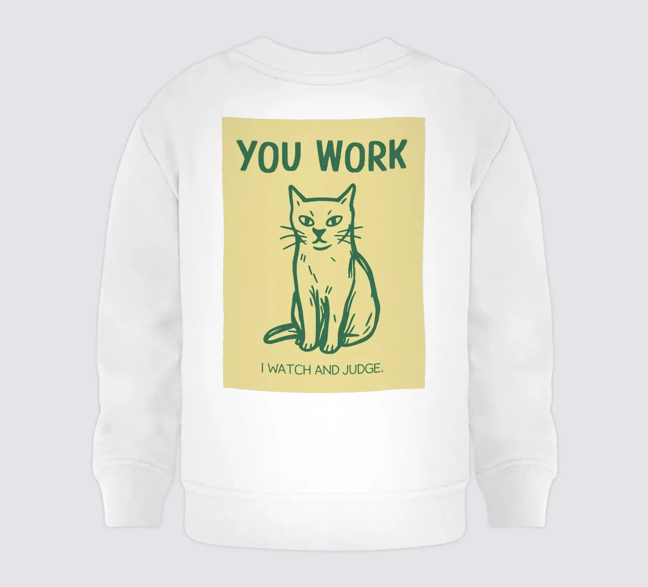 guardo e giudico felpa neonato da Shillas