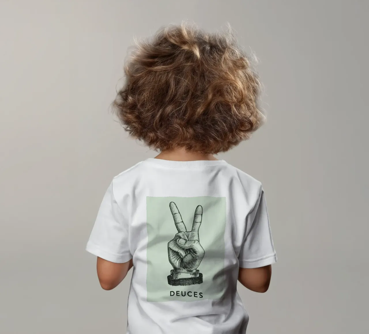 mano di pace dei due maglietta neonato da Shillas