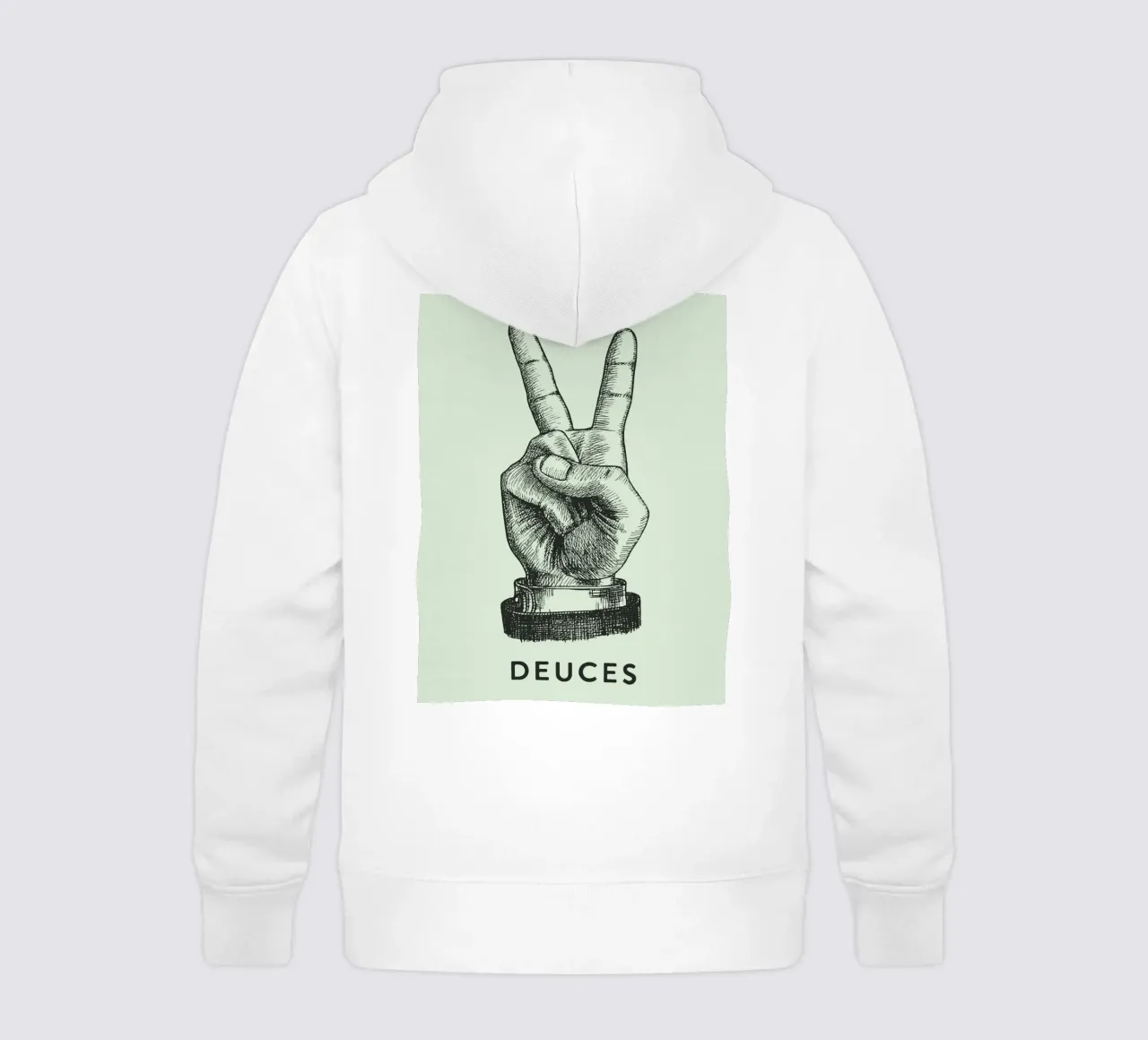 mano di pace dei due felpa bambino con cappuccio da Shillas