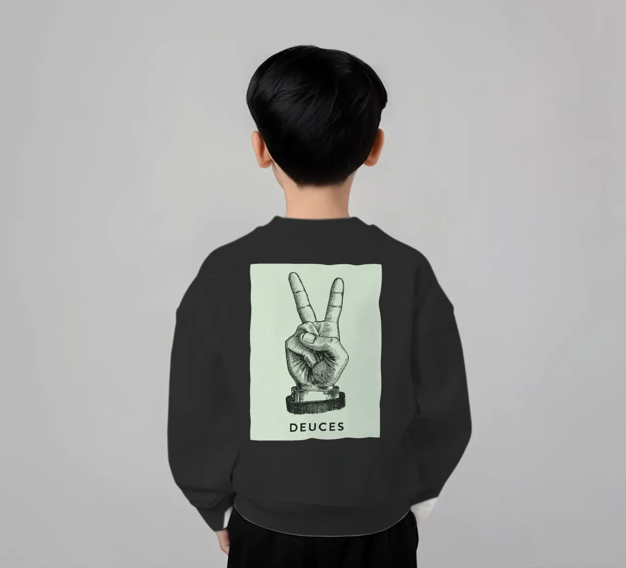 mano di pace dei due felpa bambino da Shillas