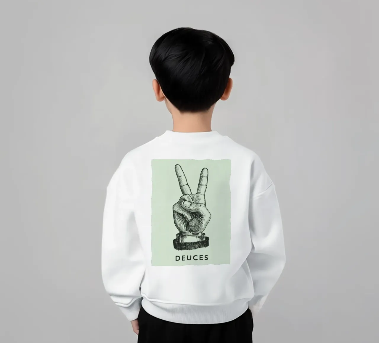 mano di pace dei due felpa bambino da Shillas