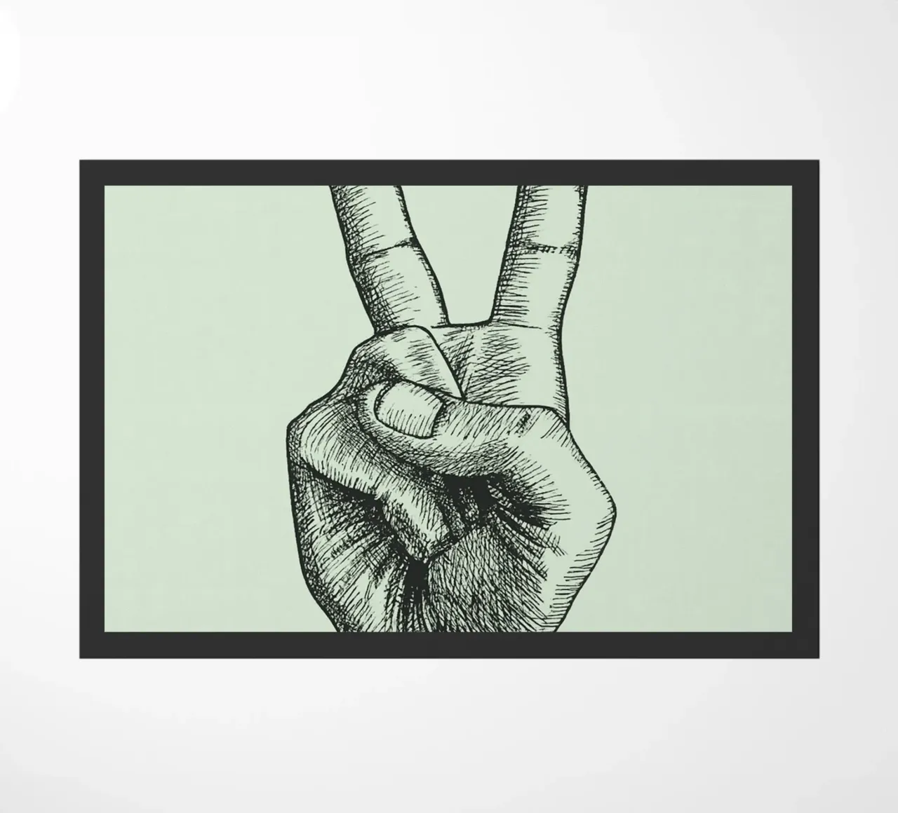 mano di pace dei due zerbino da Shillas