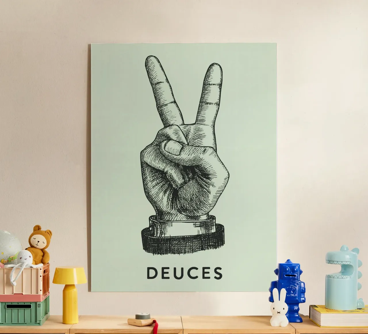 mano di pace dei due plexiglass da Shillas