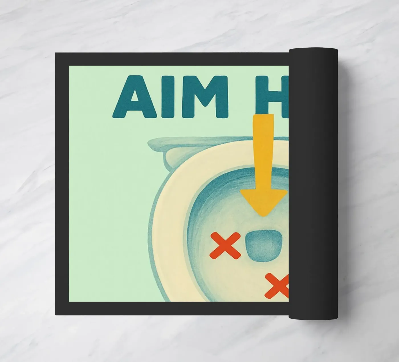 quiet zone doormat by Shillas