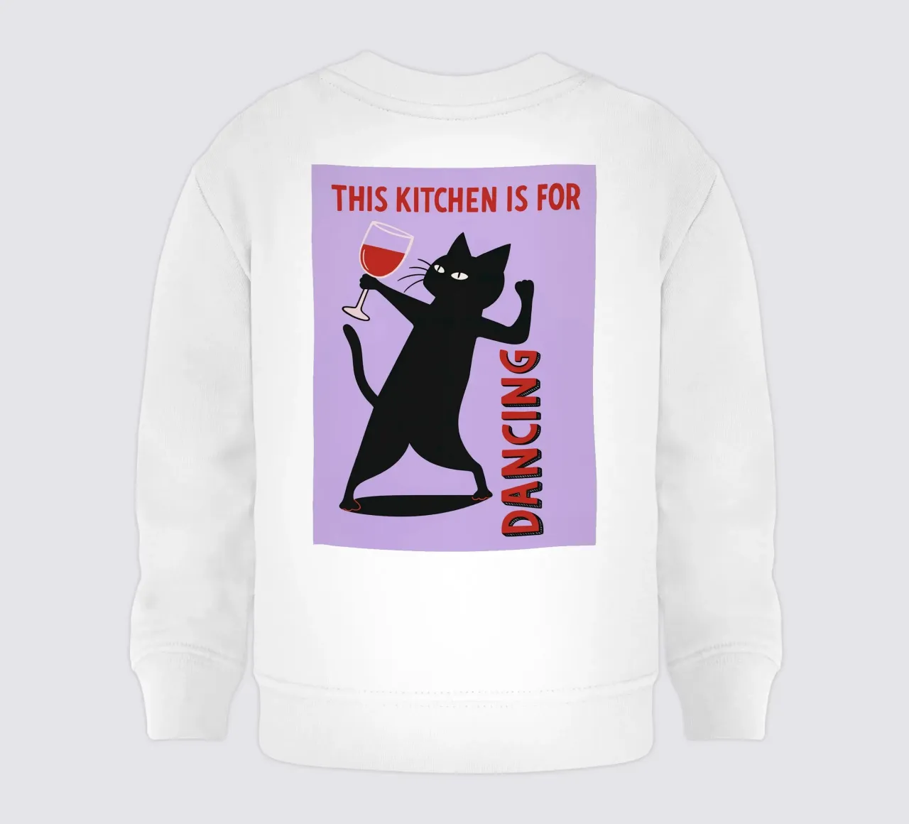 questa cucina è per ballare felpa neonato da Shillas