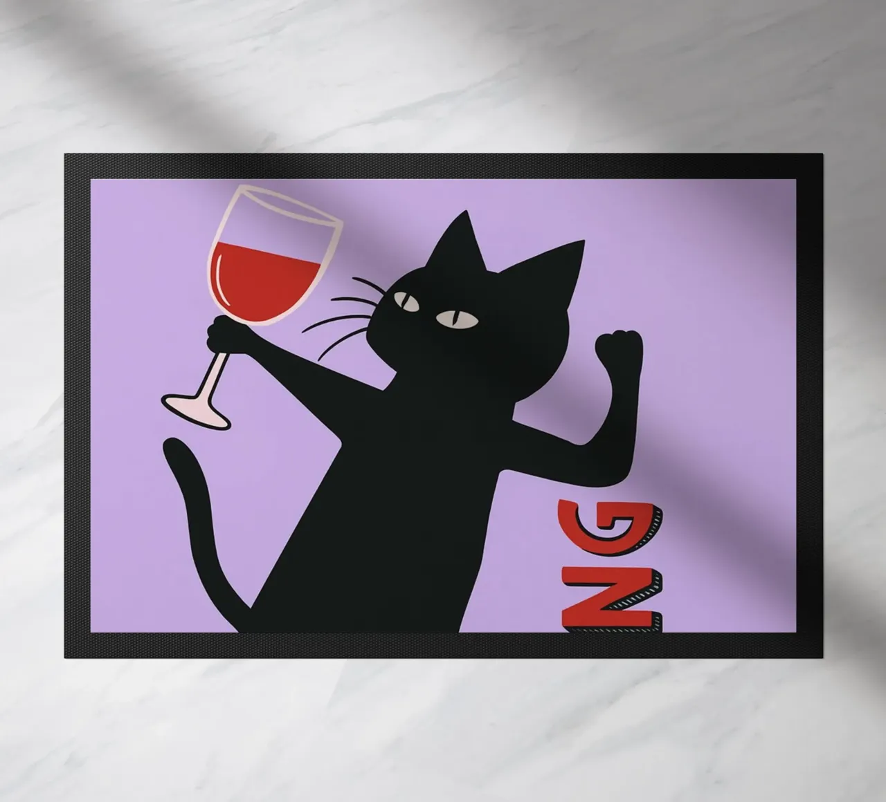 questa cucina è per ballare zerbino da Shillas