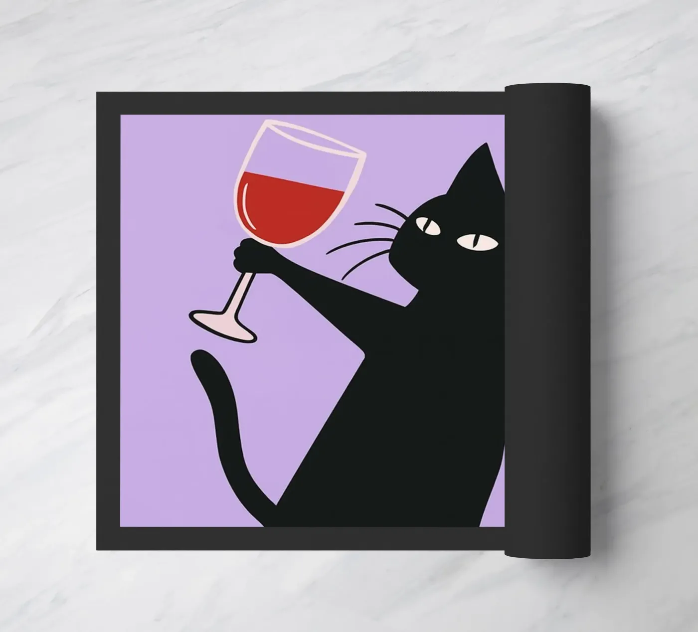 this kitchen is for dancing doormat by Shillas