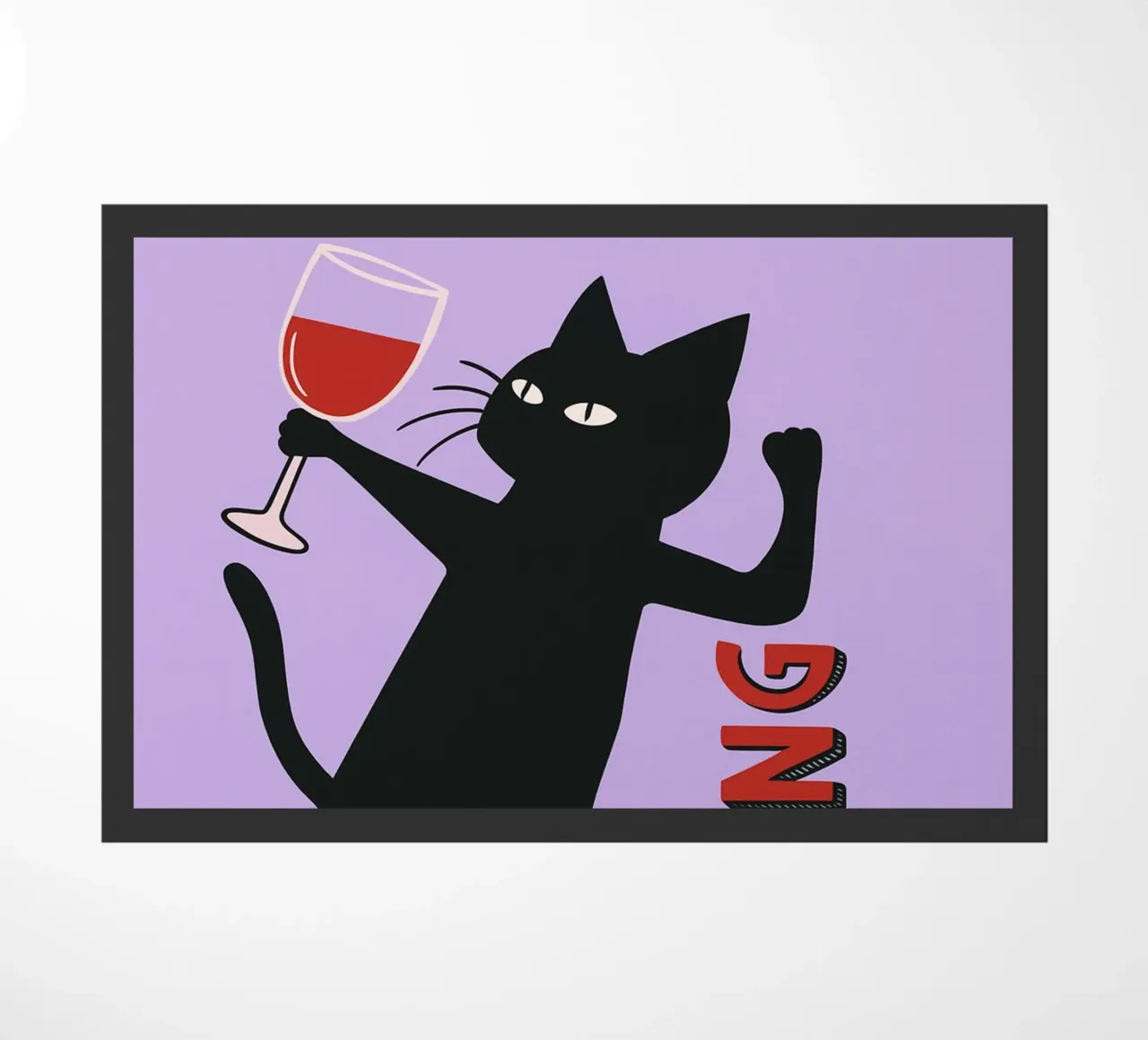 questa cucina è per ballare zerbino da Shillas