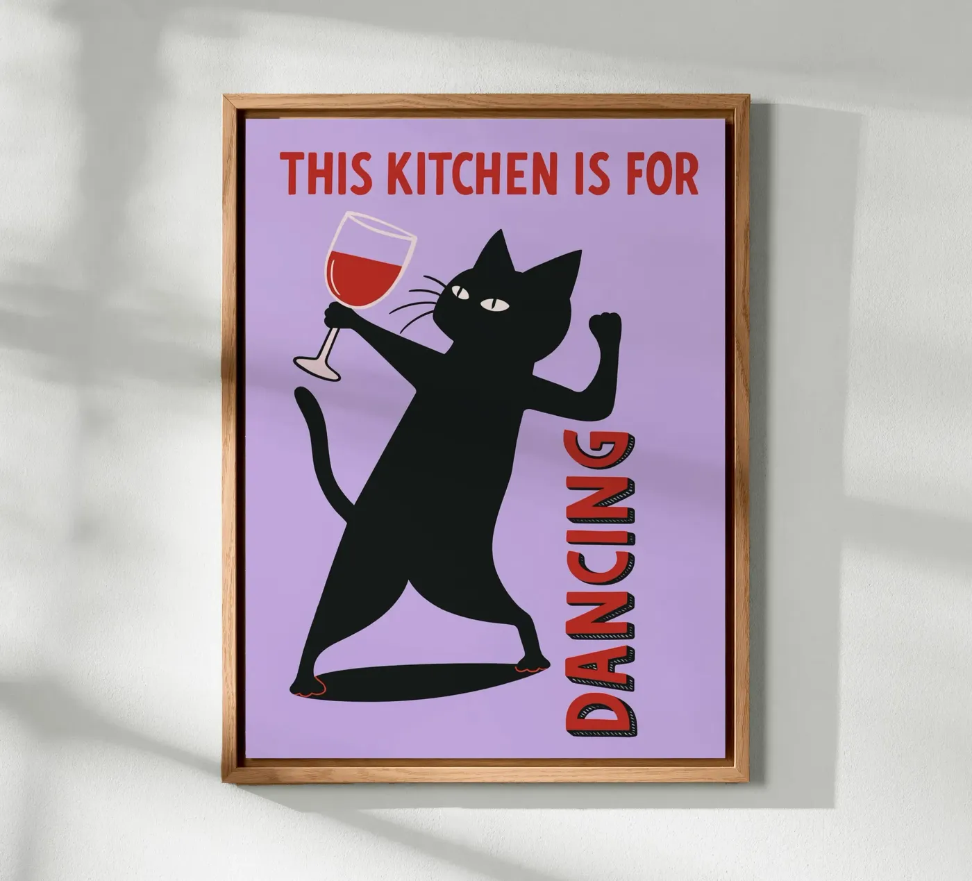 this kitchen is for dancing forex plate by Shillas