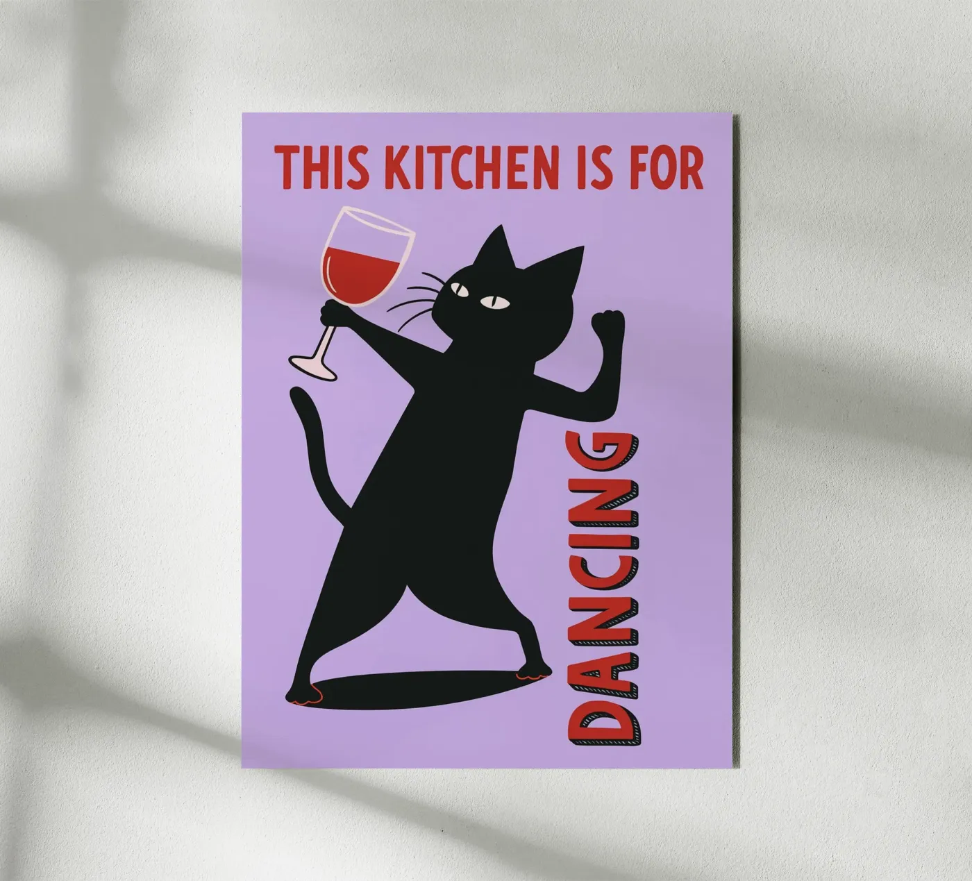this kitchen is for dancing forex plate by Shillas