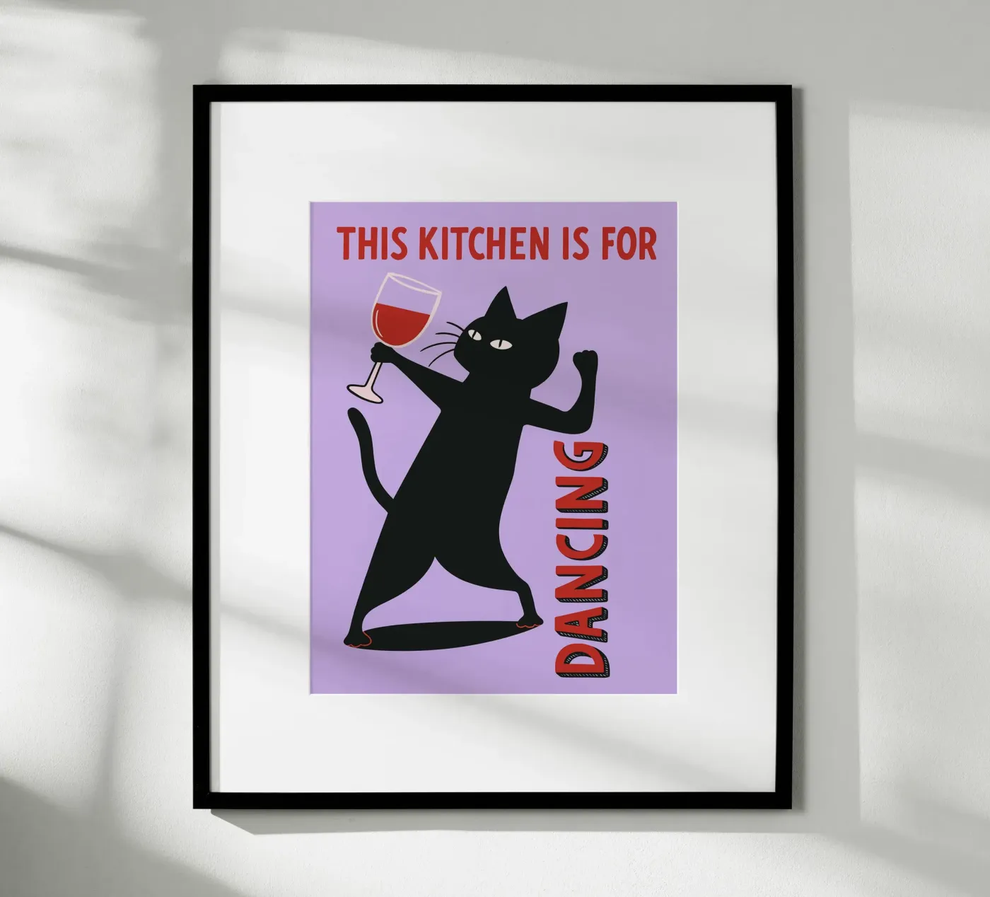 this kitchen is for dancing poster by Shillas