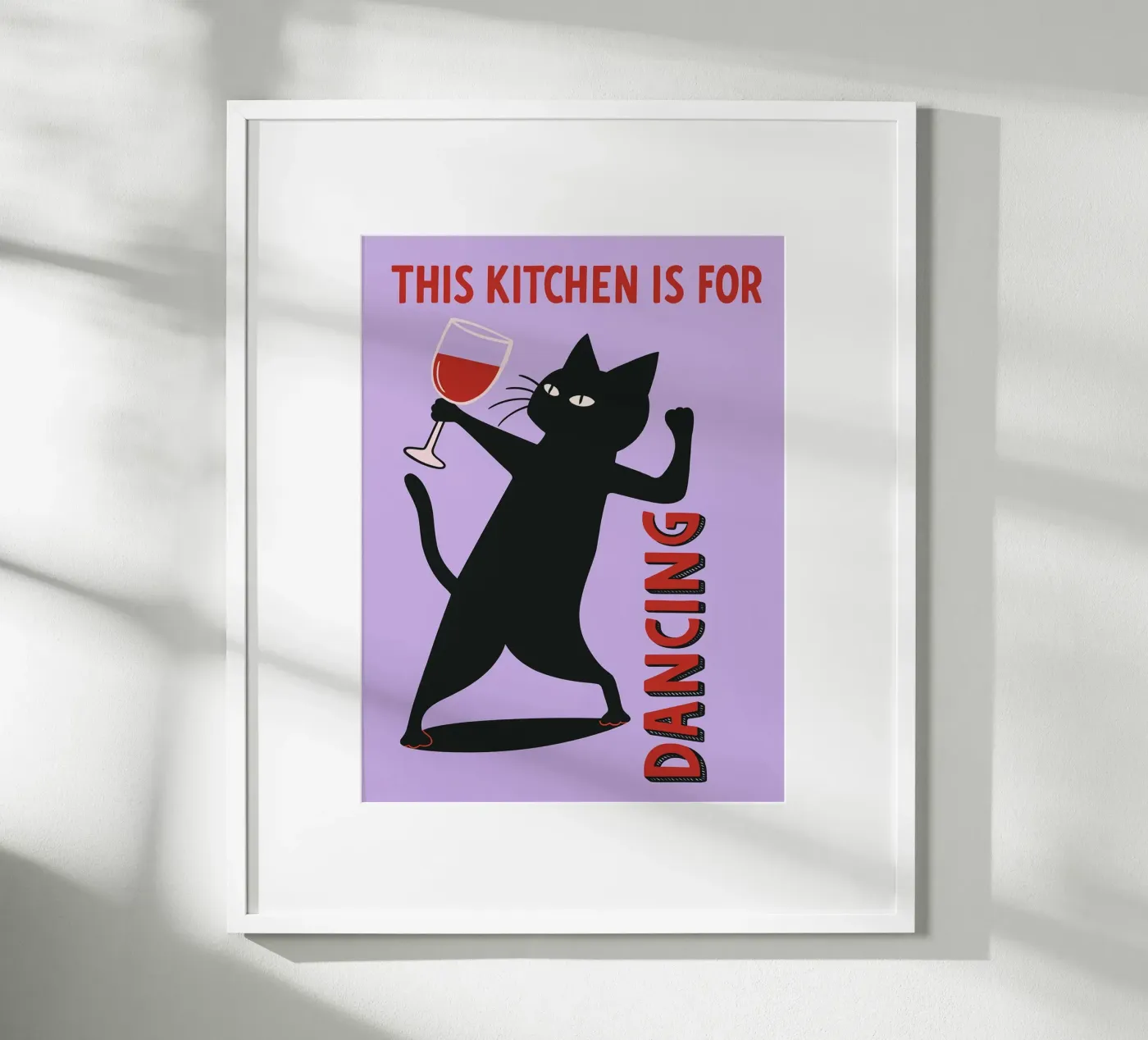 this kitchen is for dancing poster by Shillas