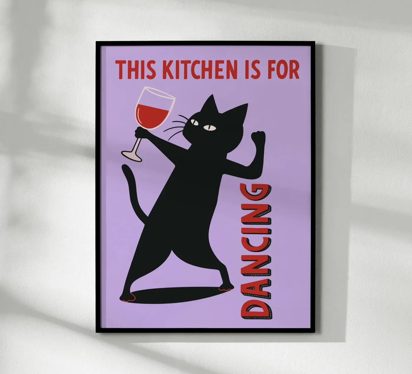 this kitchen is for dancing poster by Shillas