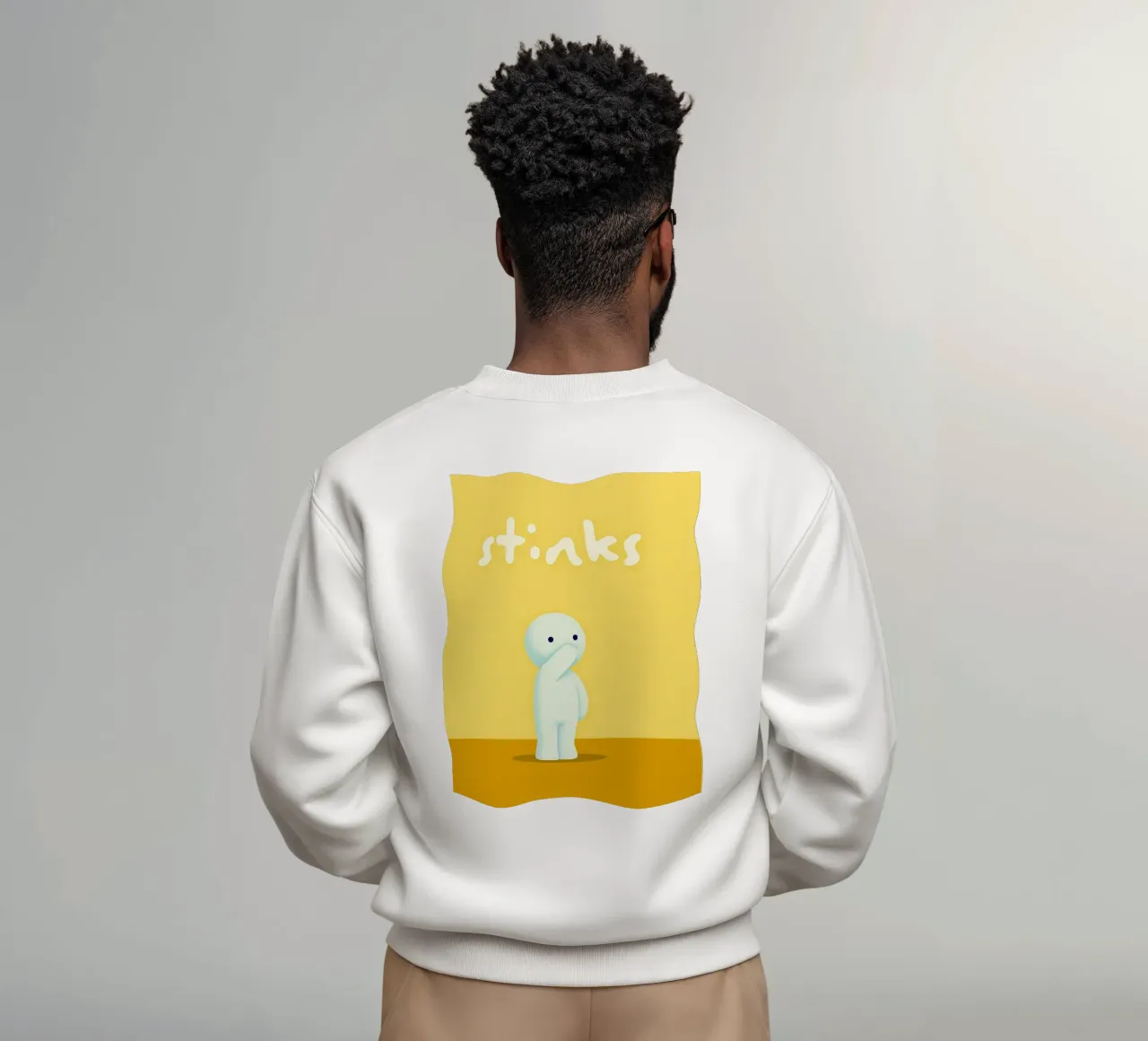 puzza di sorriso cattivo felpa da Shillas