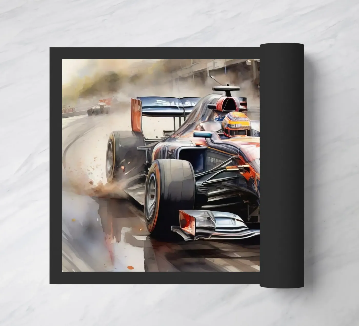 Formula 1 doormat by 🎁 NOBELART