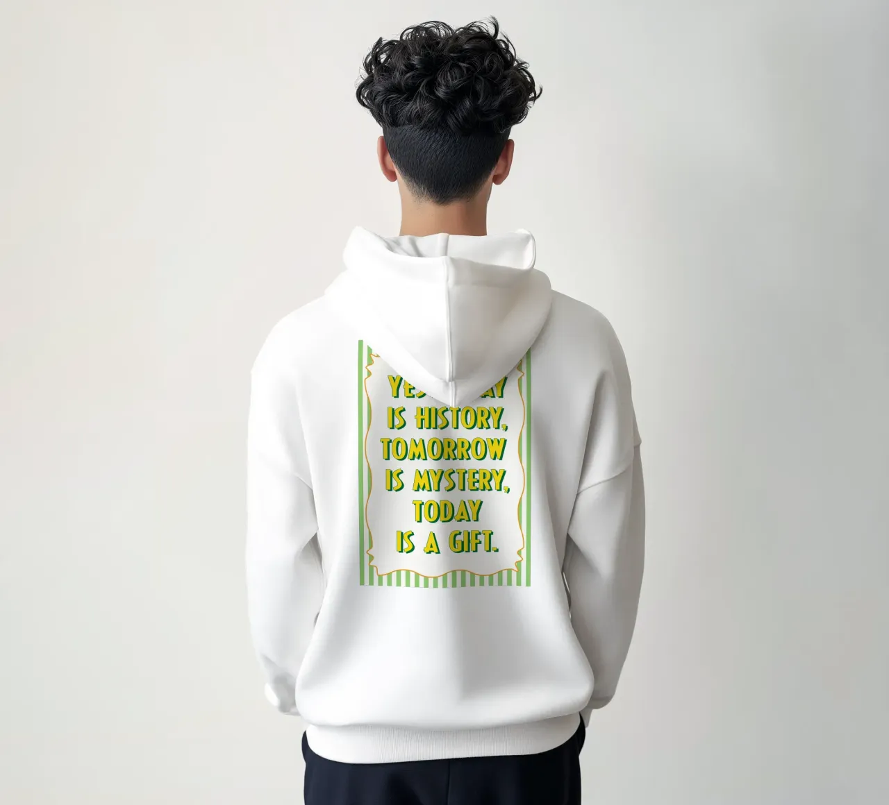 oggi è un dono felpa con cappuccio da Shillas