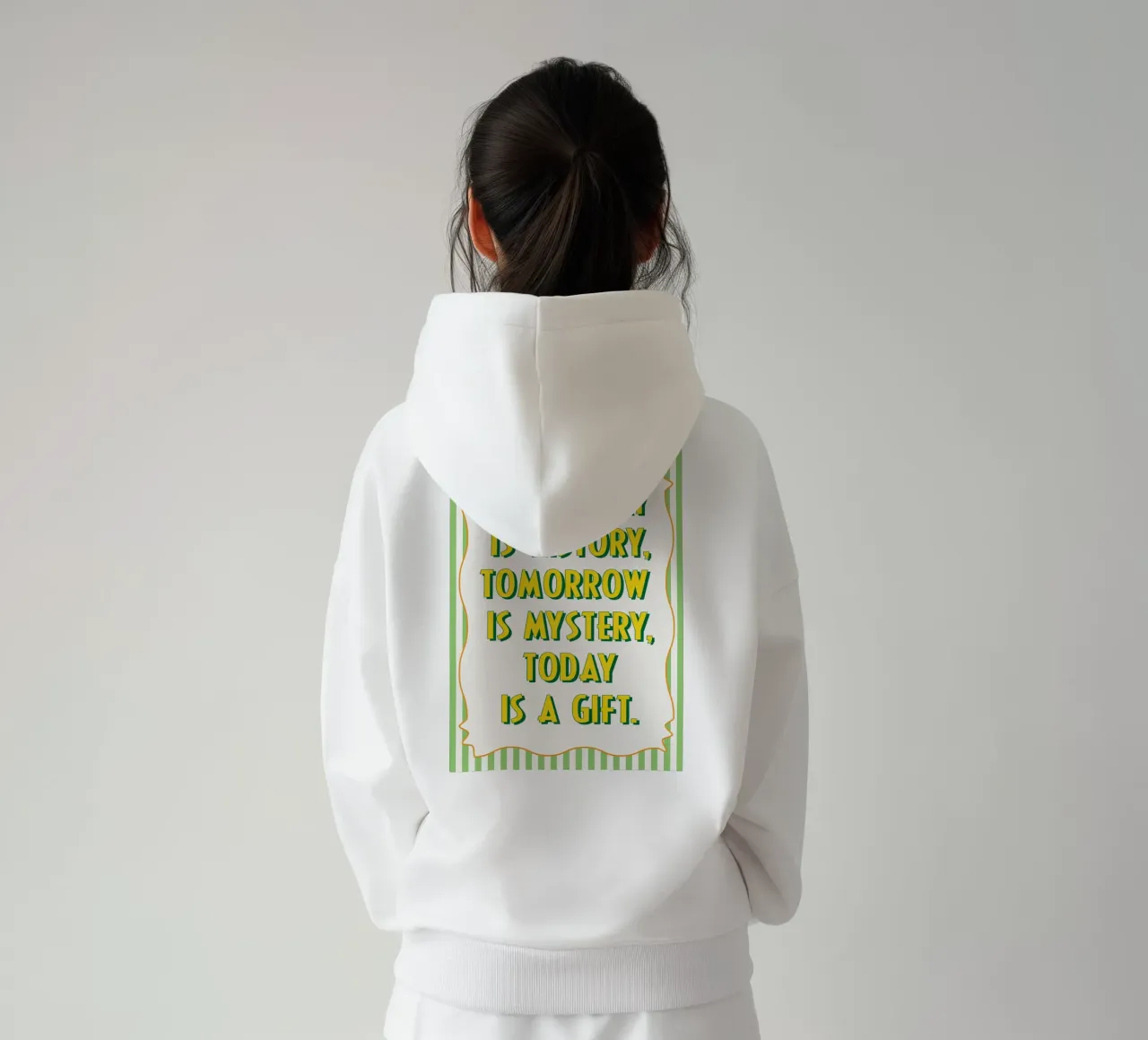 oggi è un dono felpa con cappuccio da Shillas