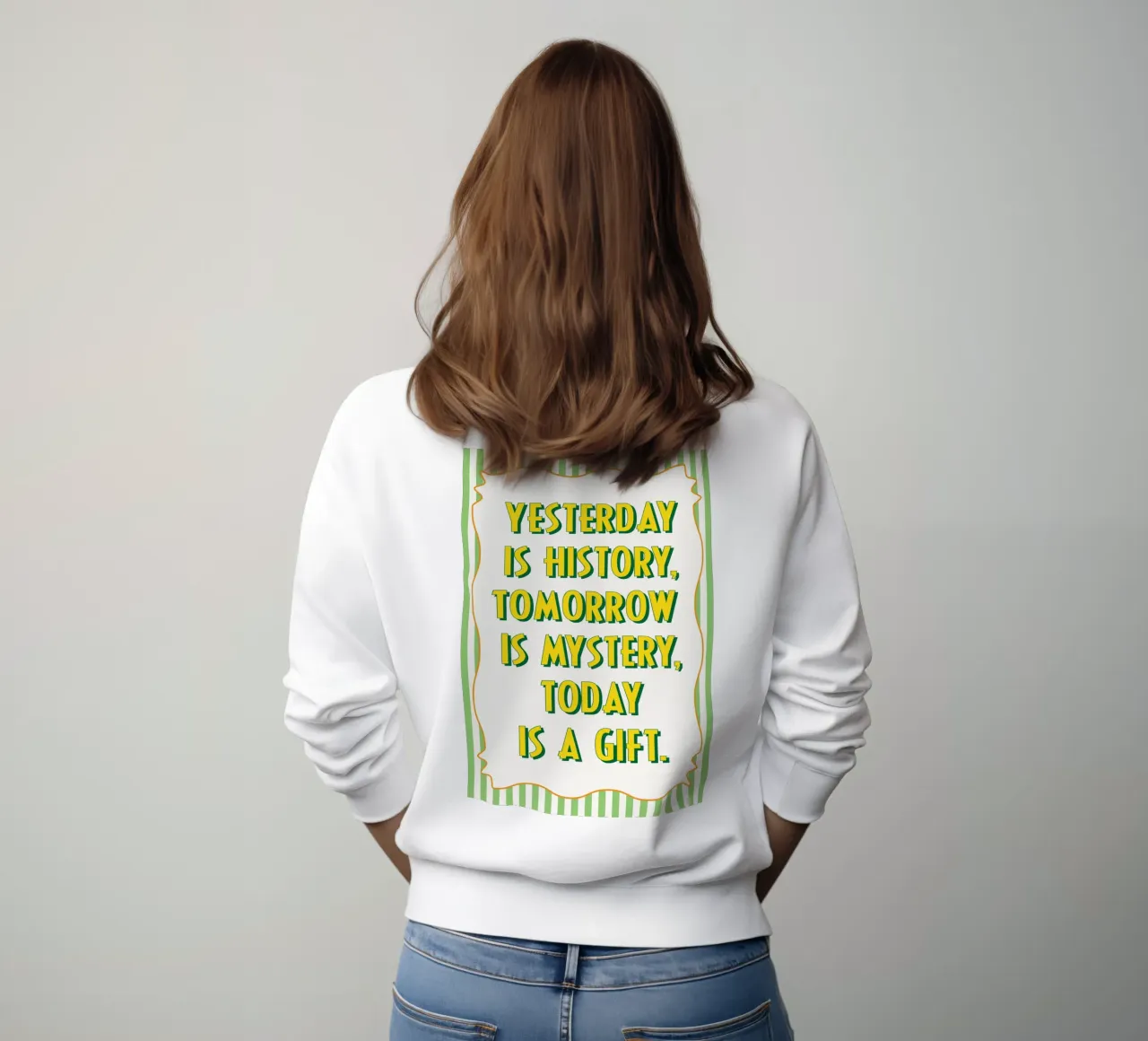 oggi è un dono felpa da Shillas