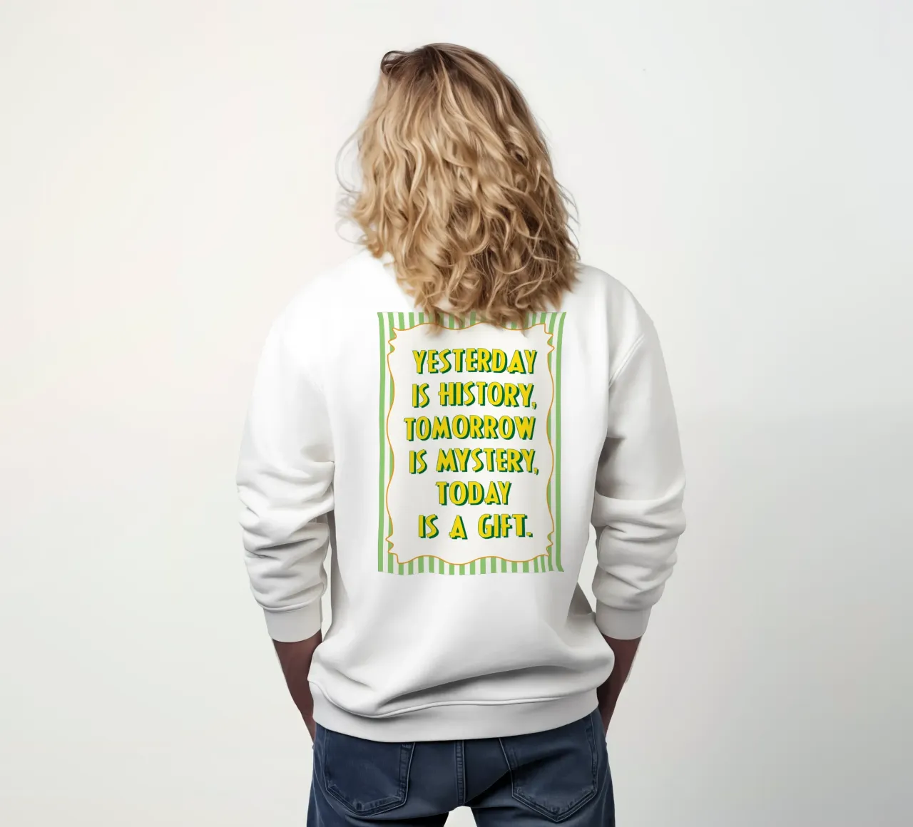 oggi è un dono felpa da Shillas