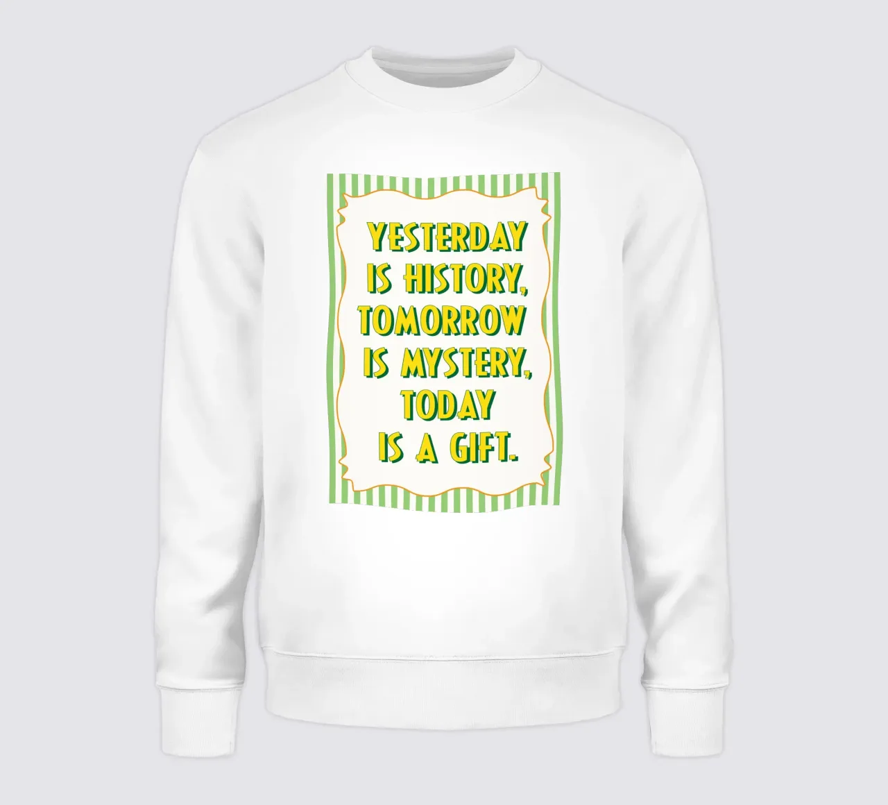 oggi è un dono felpa da Shillas