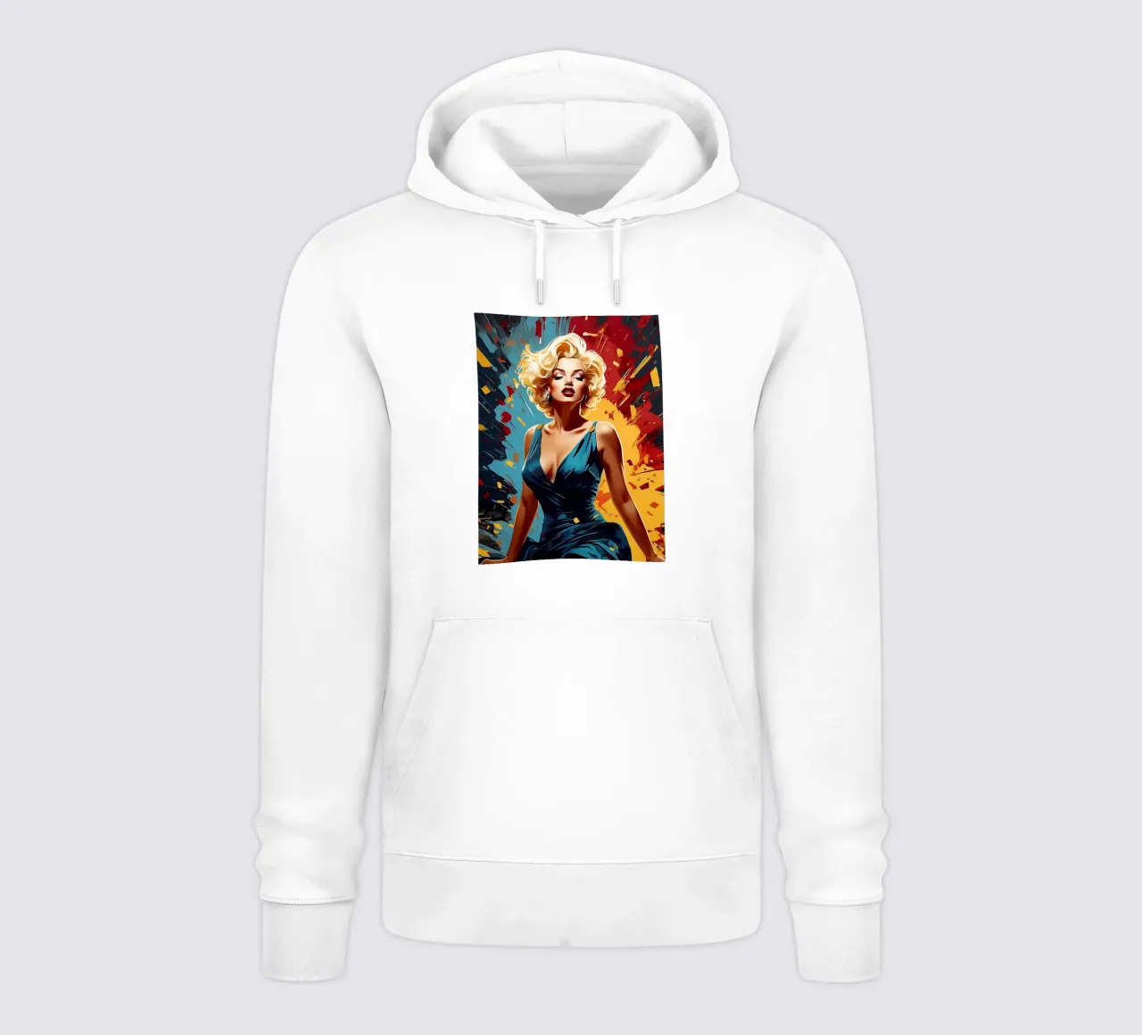 marilyn monroe felpa con cappuccio da ARTVI-SHOP