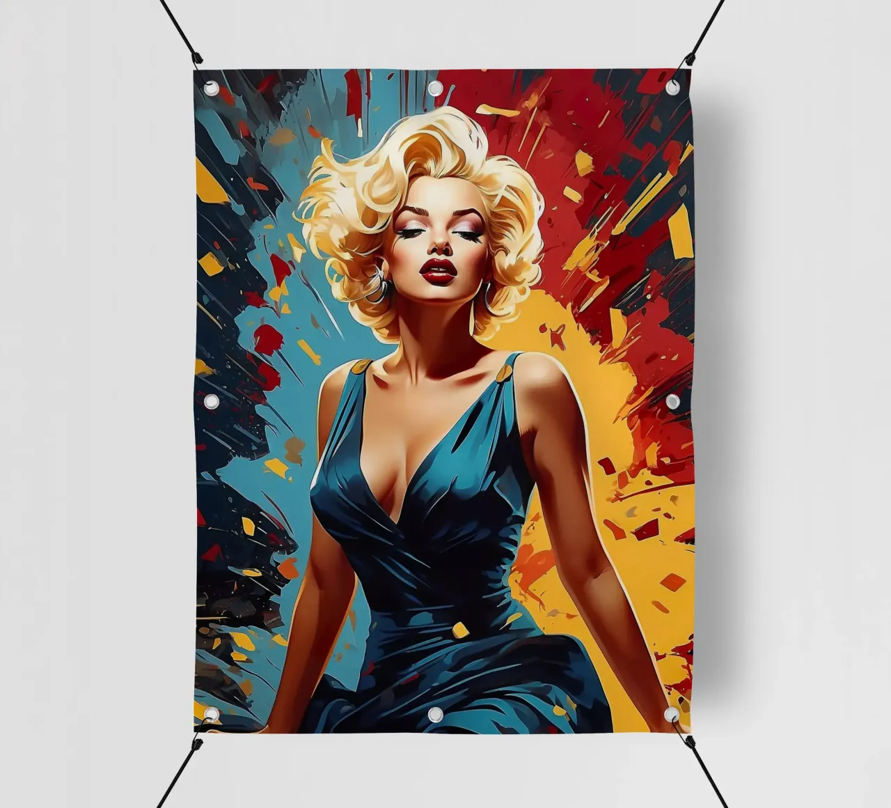 marilyn monroe telo in pvc da 🎁 ARTVI-SHOP