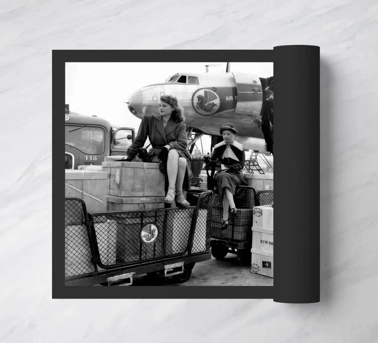 Manichini parigini a Orly zerbino da jonatan bridge