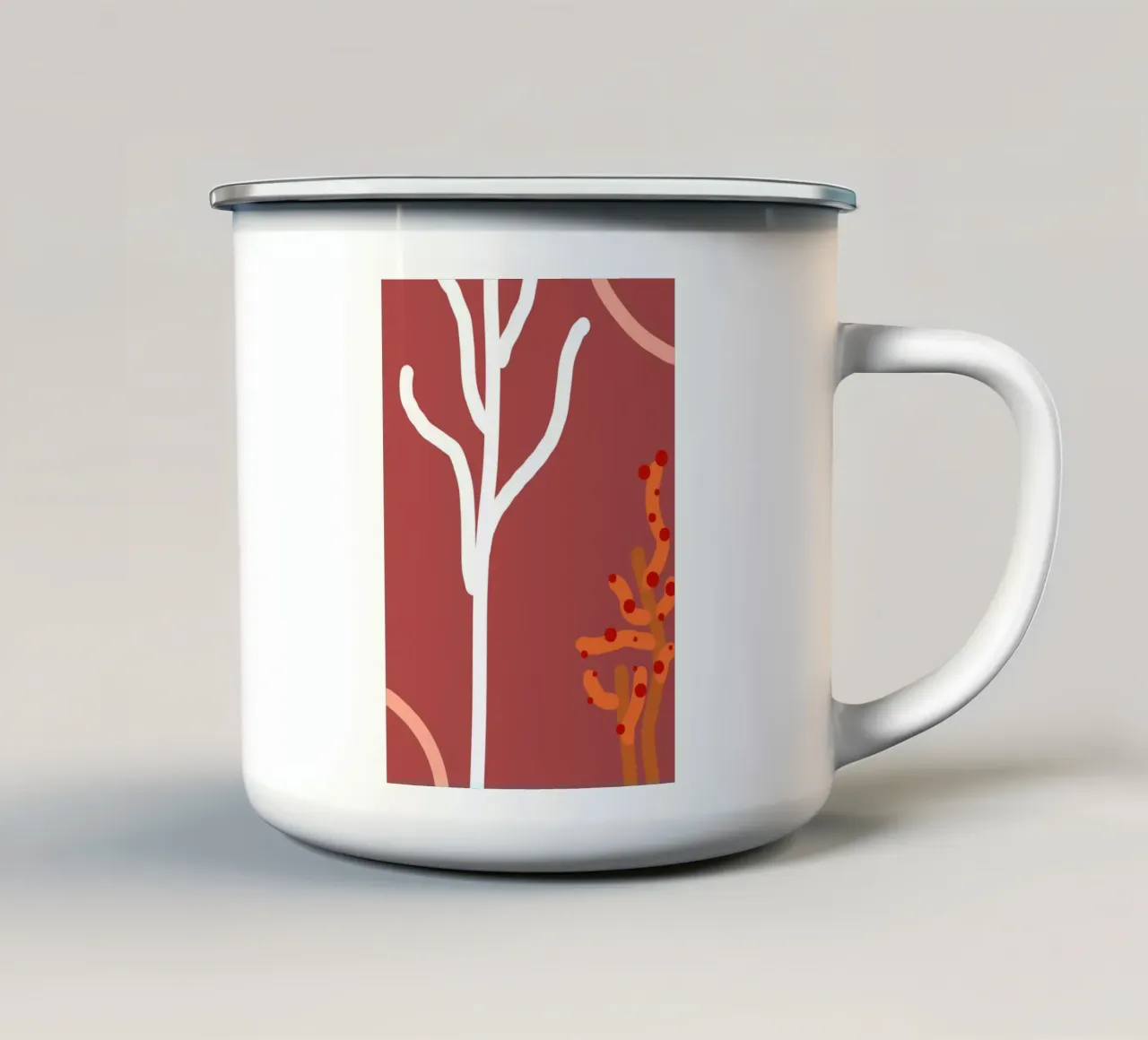 Desert 2 tazza in smalto da Simplicity