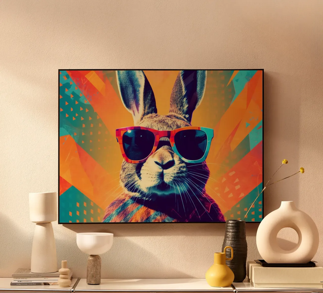 Bunny plexiglass da Artsy Bessy