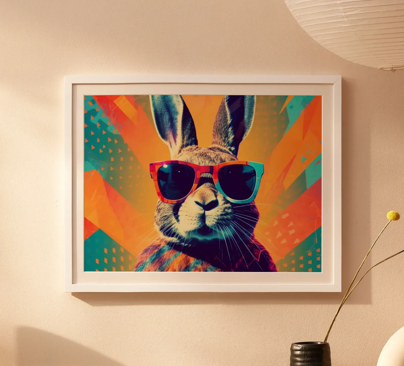 Bunny poster van Artsy Bessy