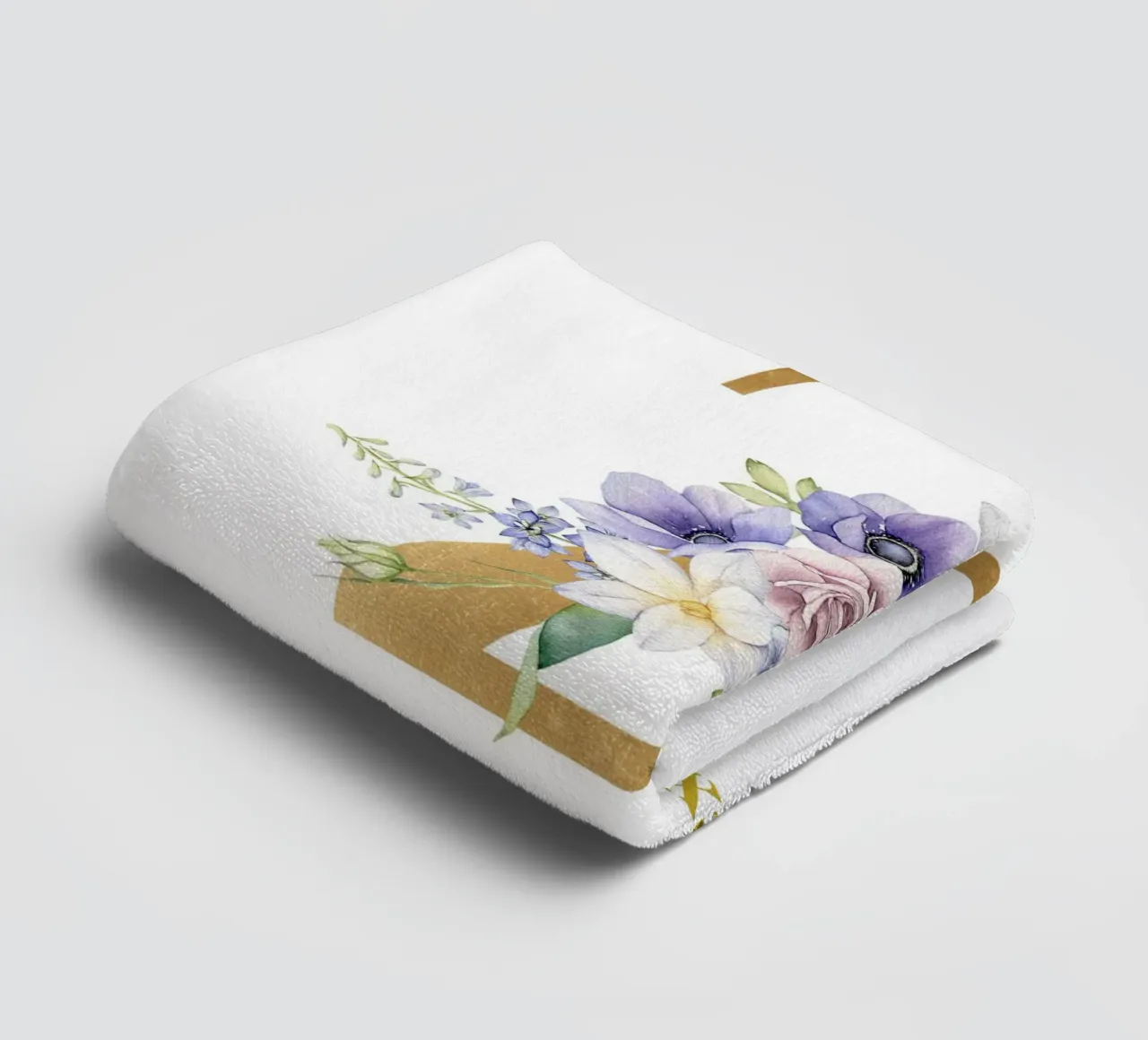 Letter Z, Personalized Name Print, Personalized initial towel by The Custom Letter